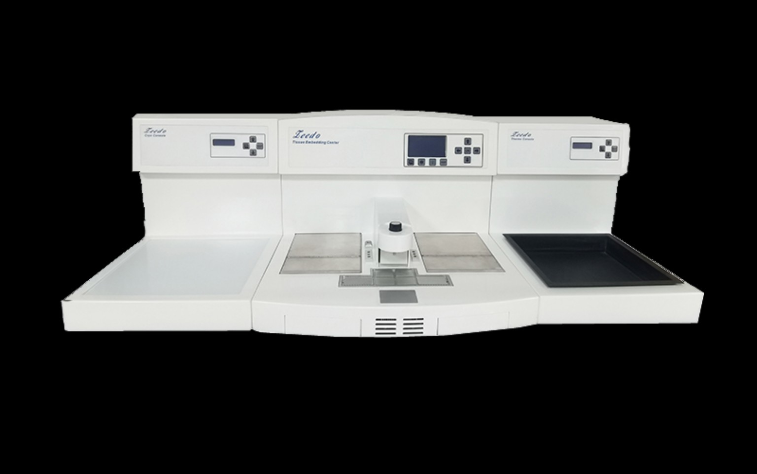 LEEDO tissue embedding centre with cold plate and warming station