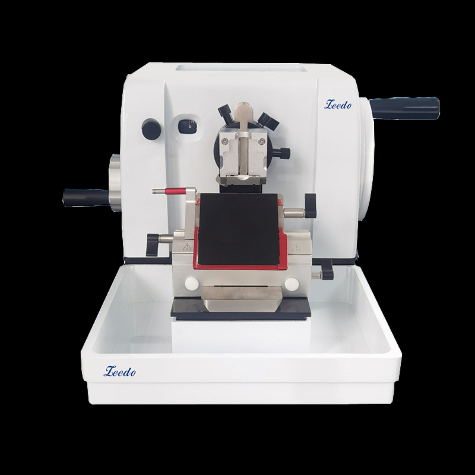 LEEDO rotary microtome for histology tissue sectioning
