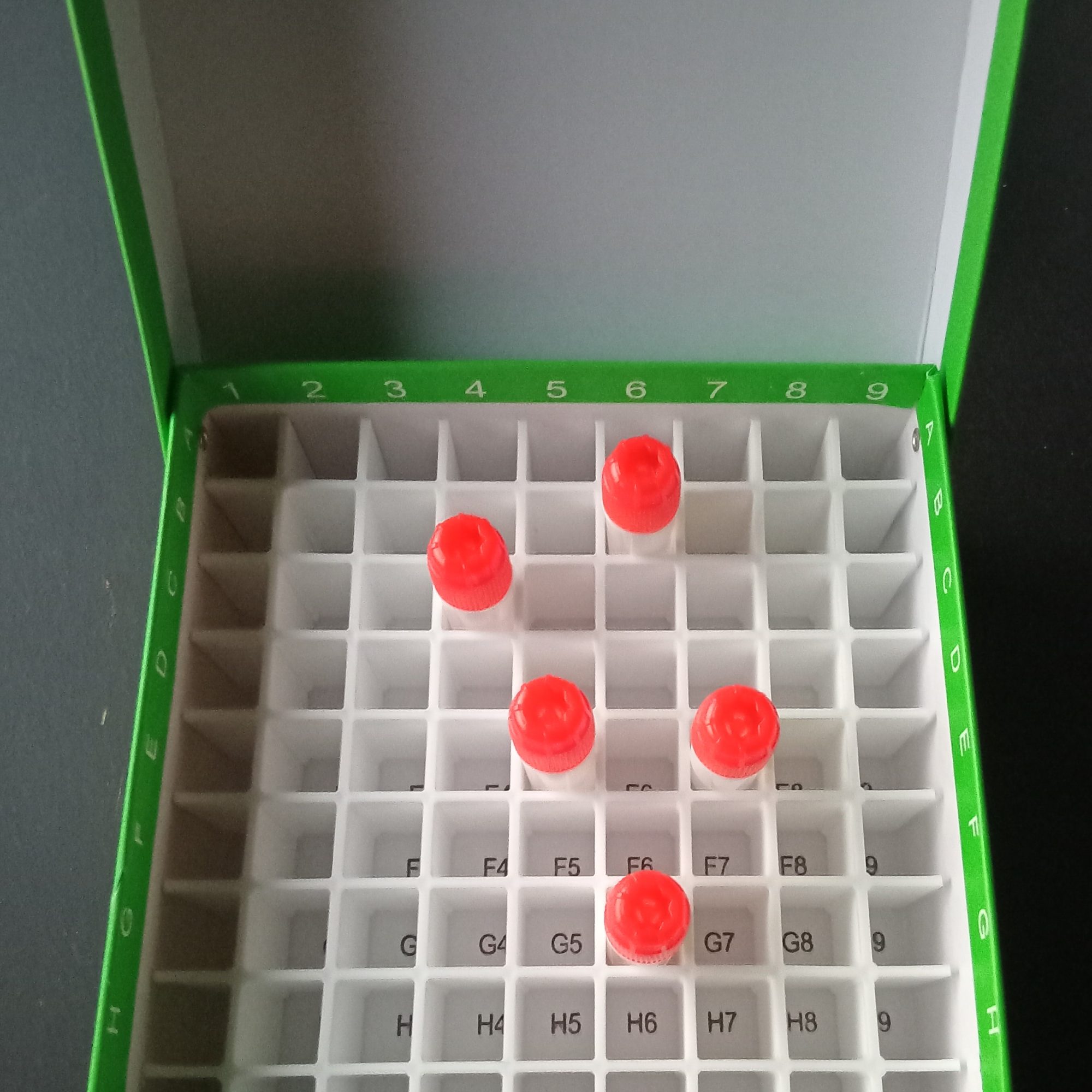 cryo tube rack_box Cryogenic Tube